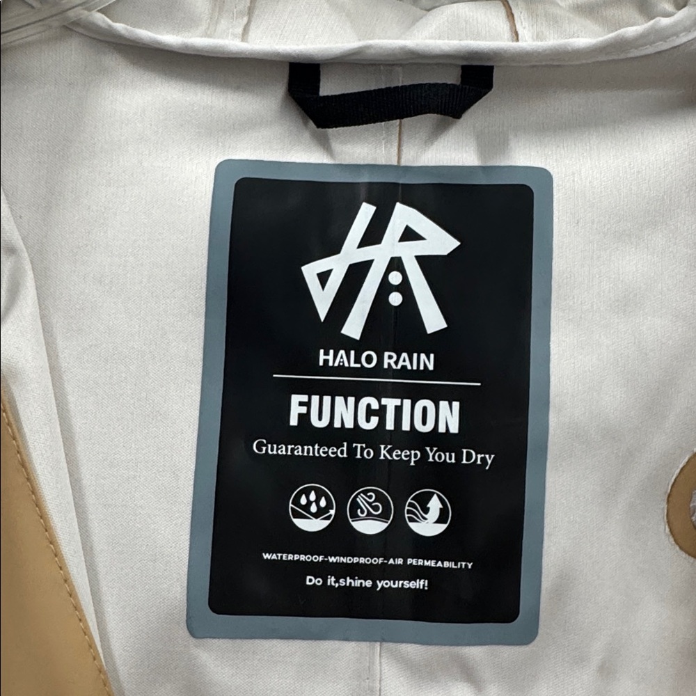 NWT • HALO RAIN • Waterproof Rain Jackets with Hood • Lightweight • Size XL • - Picture 6 of 16